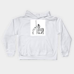 The Fostering of Achilles Kids Hoodie